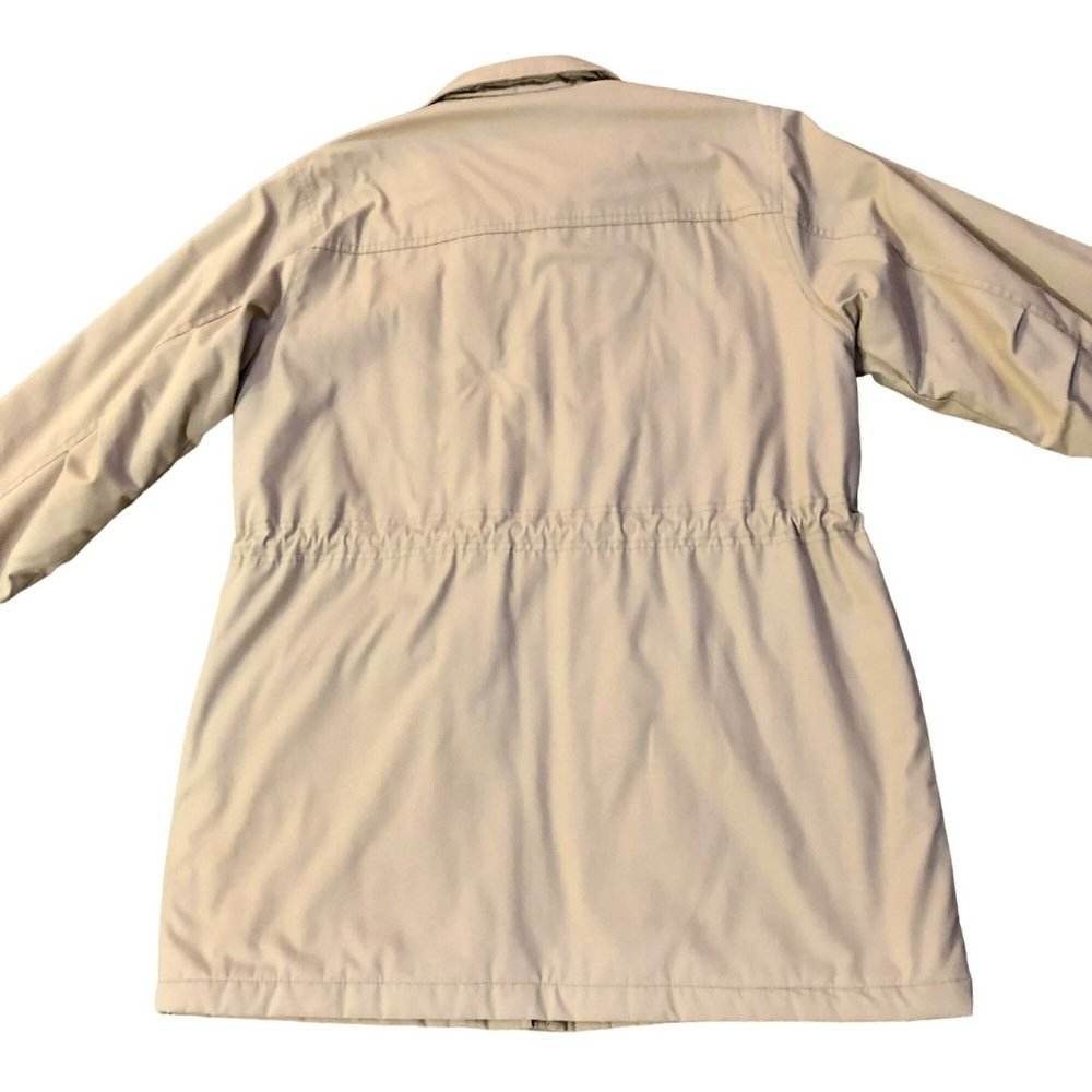 Vintage Cabin Creek Coat Womens M (10-12) Used Tan Lined Some Staining - Picture 5 of 16
